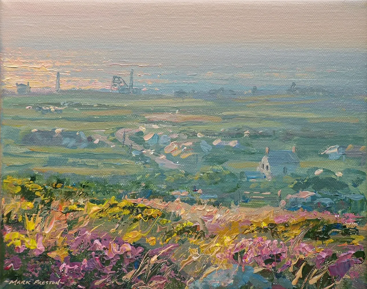 Mark Preston - september evening, pendeen